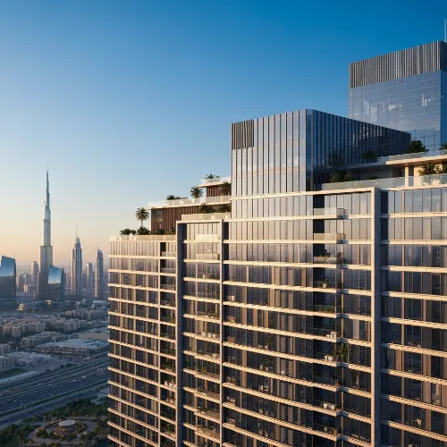 Luxury freehold property in Dubai with skyline view